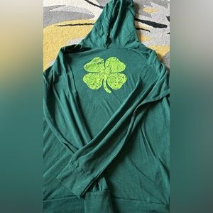 Urban Smalls Shamrock Lightweight Hoodie